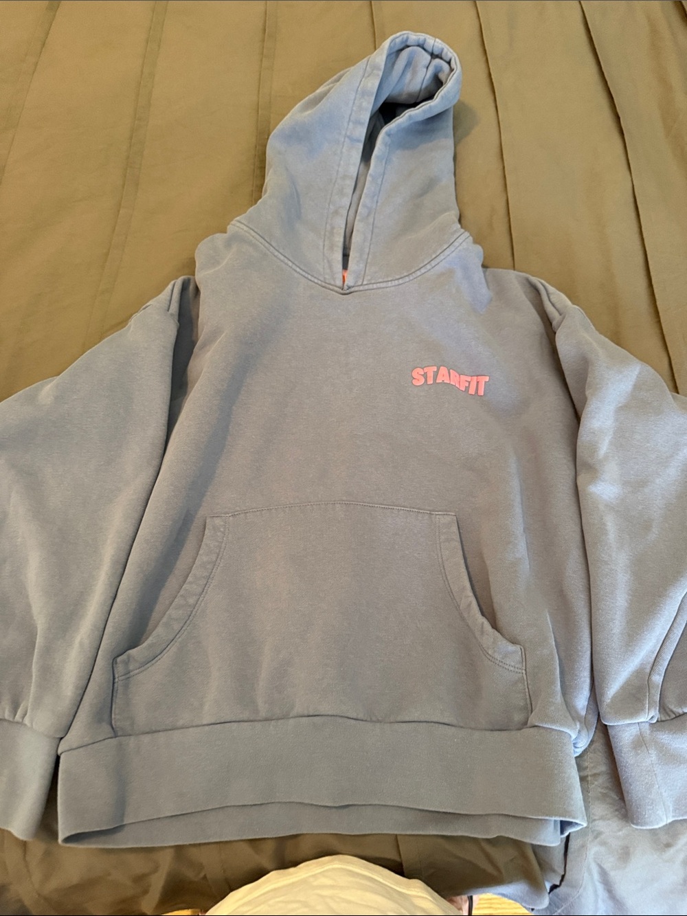 Women's Light Blue Starfit Pullover Hoodie